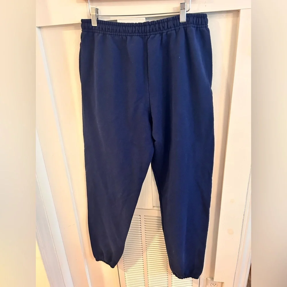 Vintage Jerzees Busch Beer sweatpants side stripes